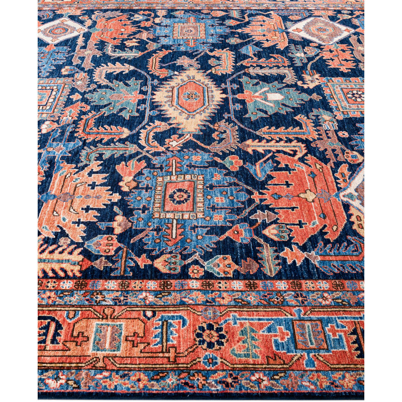 Serapi One-of-a-Kind 8' 2" X 9' 11" Hand Knotted Area Rug