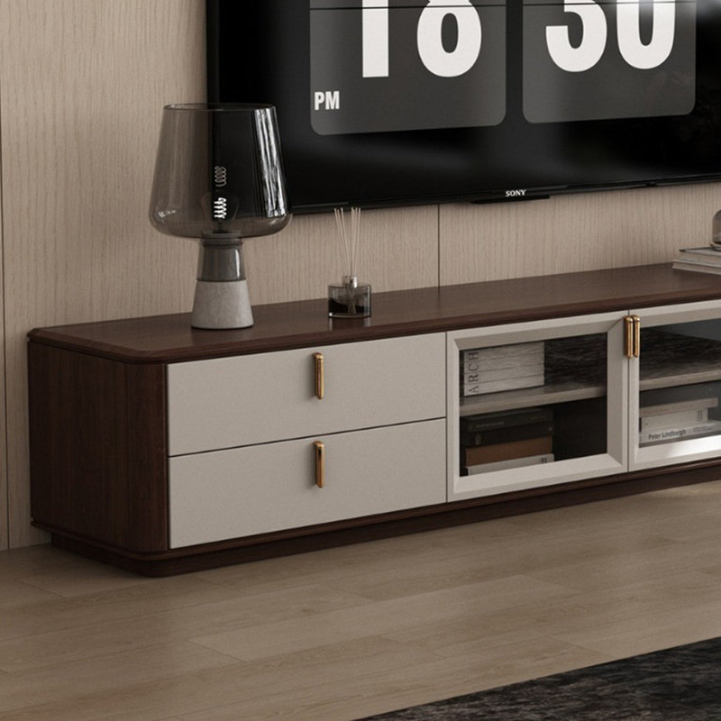 Meuble télé Modern, H 18,11 po x L 78,74 po x l 15,74 po