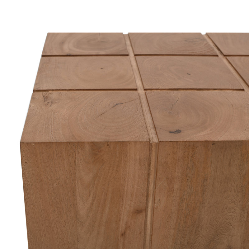 Table de bout en bois massif 22 po Jayveion