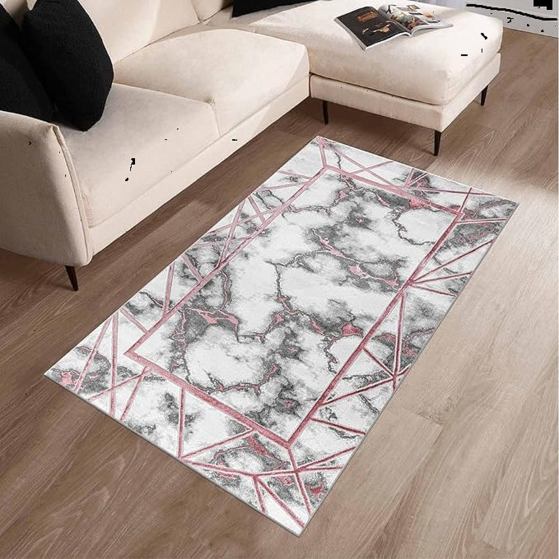 Abstract Flokati, Rectangle 80 x 150 cm