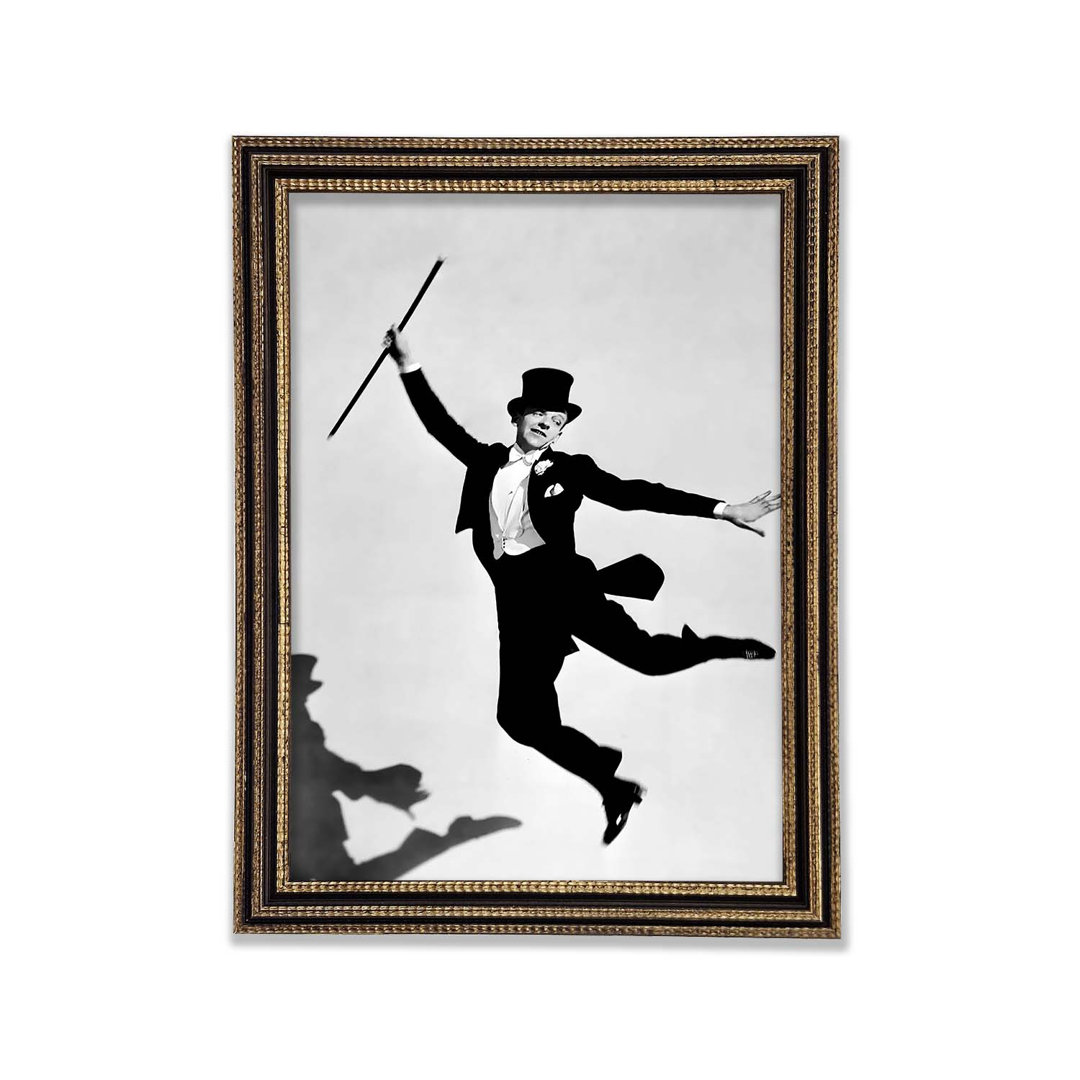 Fred Astaire Shadow Gerahmter Druck Wandkunst