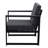 Catalina Powder Coated Steel Outdoor Lounge Chair