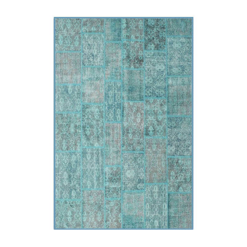 Patchwork Indoor Rug, Rectangle 5' x 8'