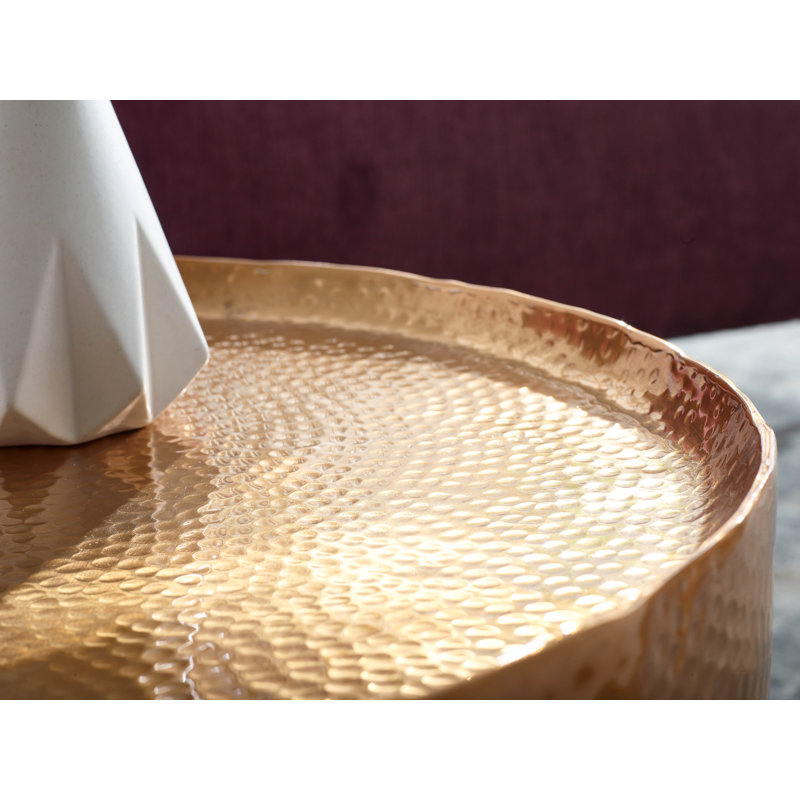 Swanhilda Solid Coffee Table, Gold