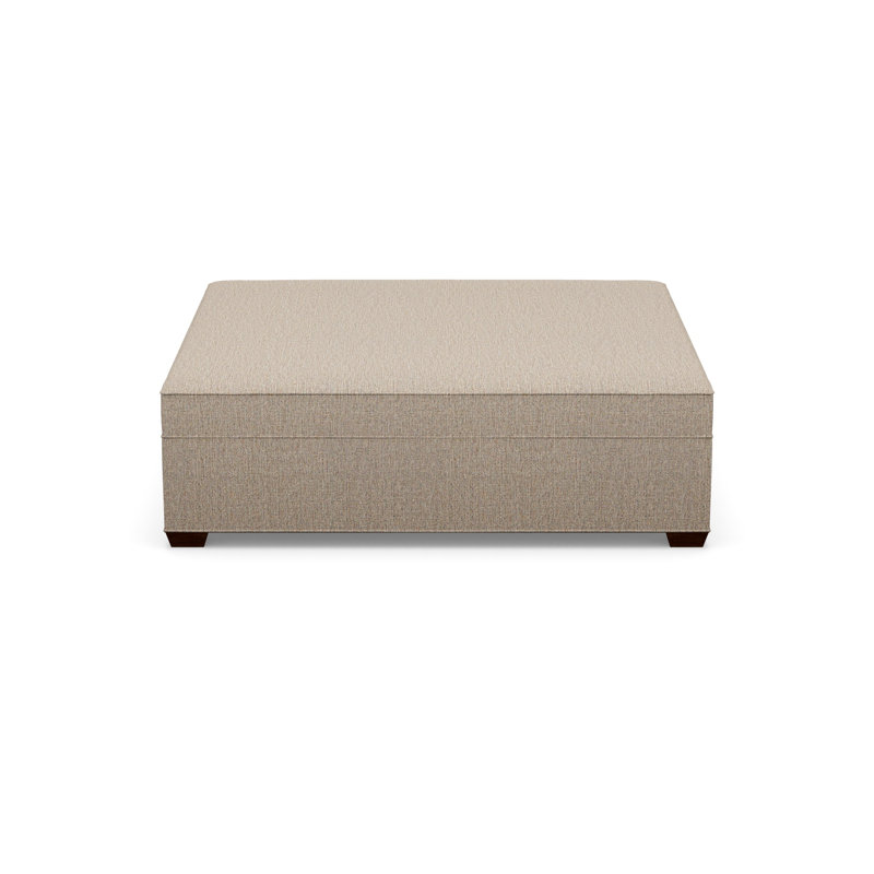 Square Ottoman, 2243-77, Walnut