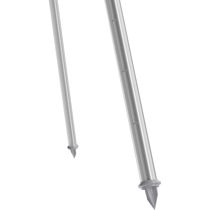 Silver Adjustable Aluminum Telescopic Floor-Standing Easel Stand