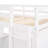 Twin Size Loft Bed With Drawers,Desk,And Wardrobe-White-1092697841-1092697840