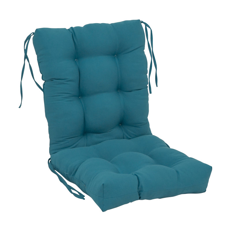 Coussin de siège / dossier en sergé pour l'intérieur, Indigo