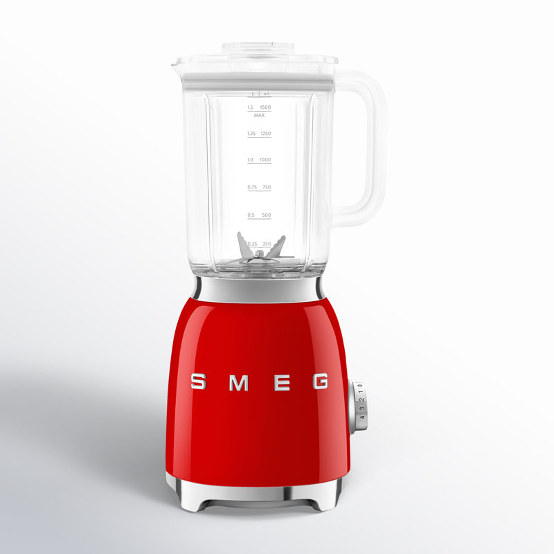 Mélangeur de comptoir de style rétro des années 50 de l'ESMEG, Rouge