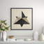 Translucent Form 6' Framed Graphic Art Print on Glass