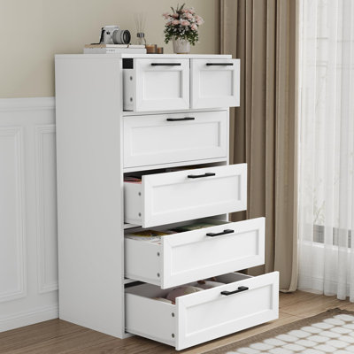 60 cm W Chest of 6 Drawers
