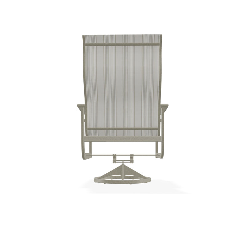 St. Catherine Polymer Outdoor Lounge Chair, Storm, Burke