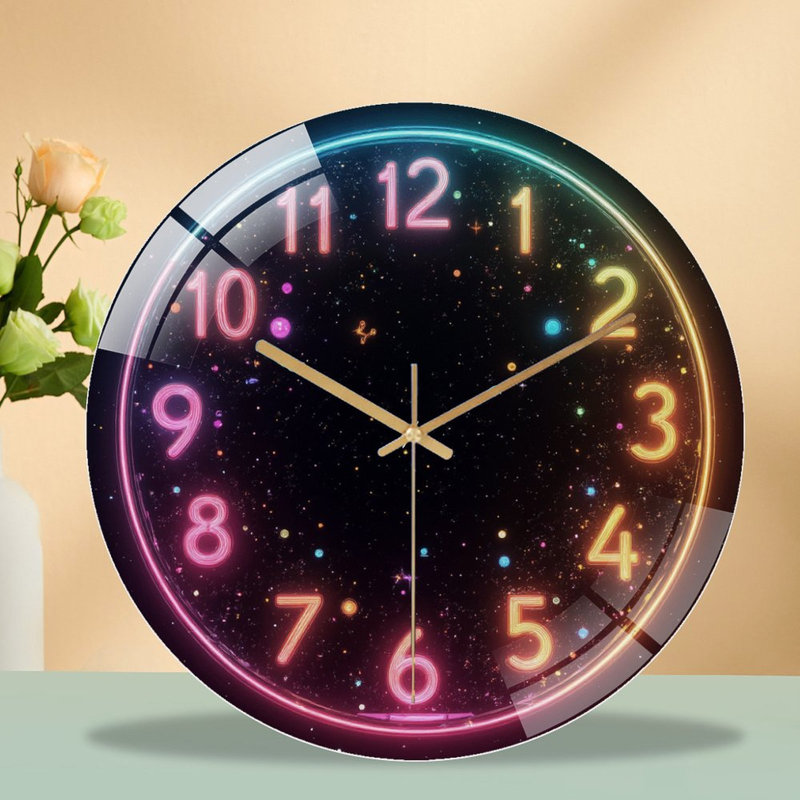Horloge murale Rainbow