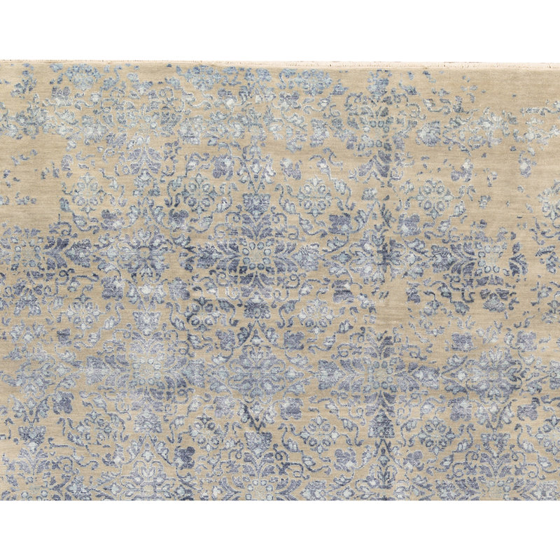 Brookhaven Floral Area Rug in Blue