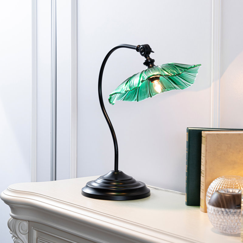 Base de lampe de bureau 17,75 po H, Vert