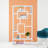 Fantastic Geometric Cubed Rectangular bookcase, White-33651348-107384064