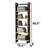 67" H x 18.4" W Geometric Bookcase