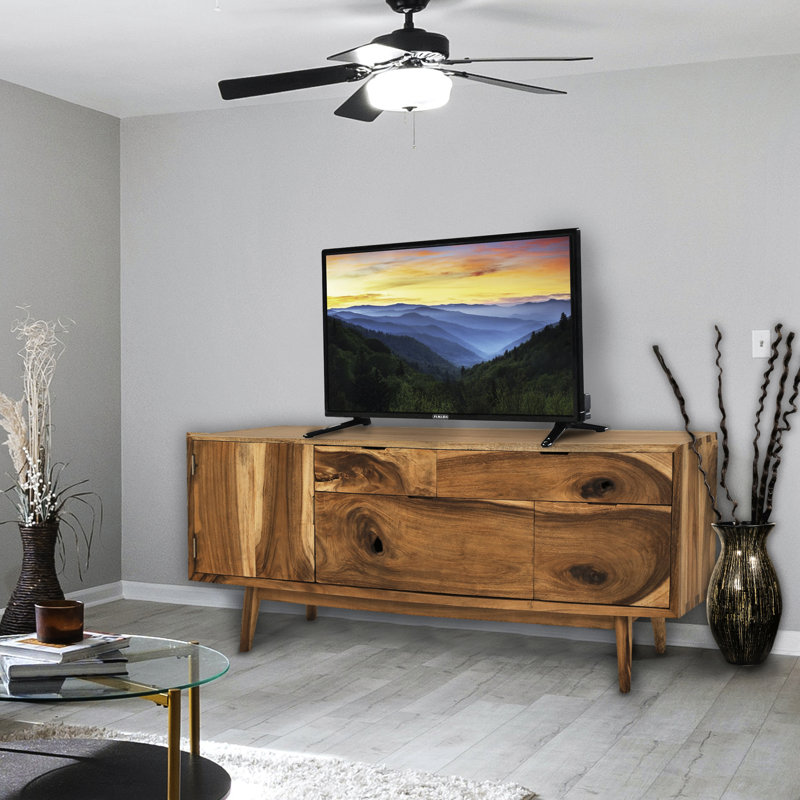Armoire en bois avec 1 porte et 4 tiroirs Salernum