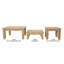 Luxe Outdoor Square Teak Coffee Table-1722622826