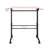 Mobili Rolling Writing Desk – Height Adjustable with Moveable Shelf & Locking Wheels-1892281023