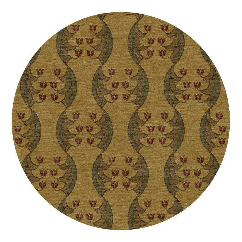 Tapis clair Light Tulip Fest, Rond 6 pi
