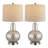 Glass USB Table Lamp