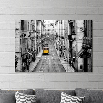 " Lisbon Yellow Tram I "