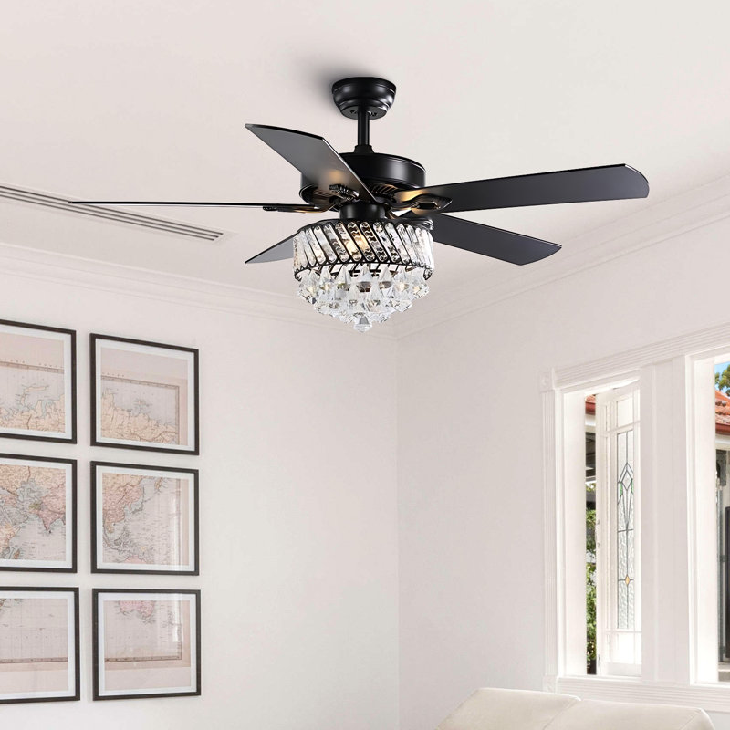 Gloristeen 52'' Ceiling Fan with Light Kit