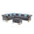Velours gris velours est en rupture de stock