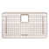 SinkSense Merrick Antique Brown 29.75" x 17.35" Kitchen Sink Bottom Grid
