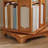 Solid wood style revolving bookcase