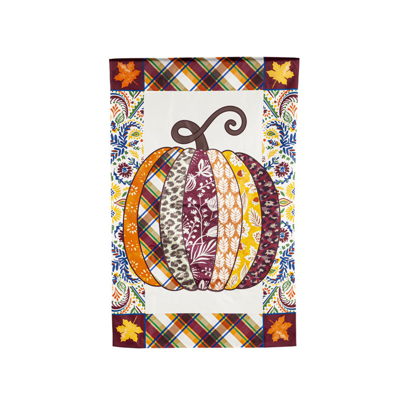 Drapeau de maison en nylon Alfonsina, H 44 po x l 28 po