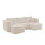 Canapé modulaire compact, moderne et minimaliste, petit canapé confortable sans assemblage pour les petits espaces de vie-383908200