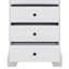 Armoire de rangement autoportante avec 2 portes / tablette réglable / 4 tiroirs, armoire pour salle de bain, bureau, cuisine, panneau de fibres à densité moyenne-1600531872