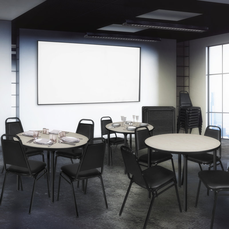 Plateau de table Regency Kee, Érable, H 29 po x L 36 po x l 36 po