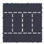 Carreaux de terrasse en plastique emboîtables, paquet de 44 tuiles de patio, 12 po x 12 po carré imperméable pour utilisation extérieure toutes saisons, tuiles de patio extérieur et intérieur pour balcon de piscine-113943799