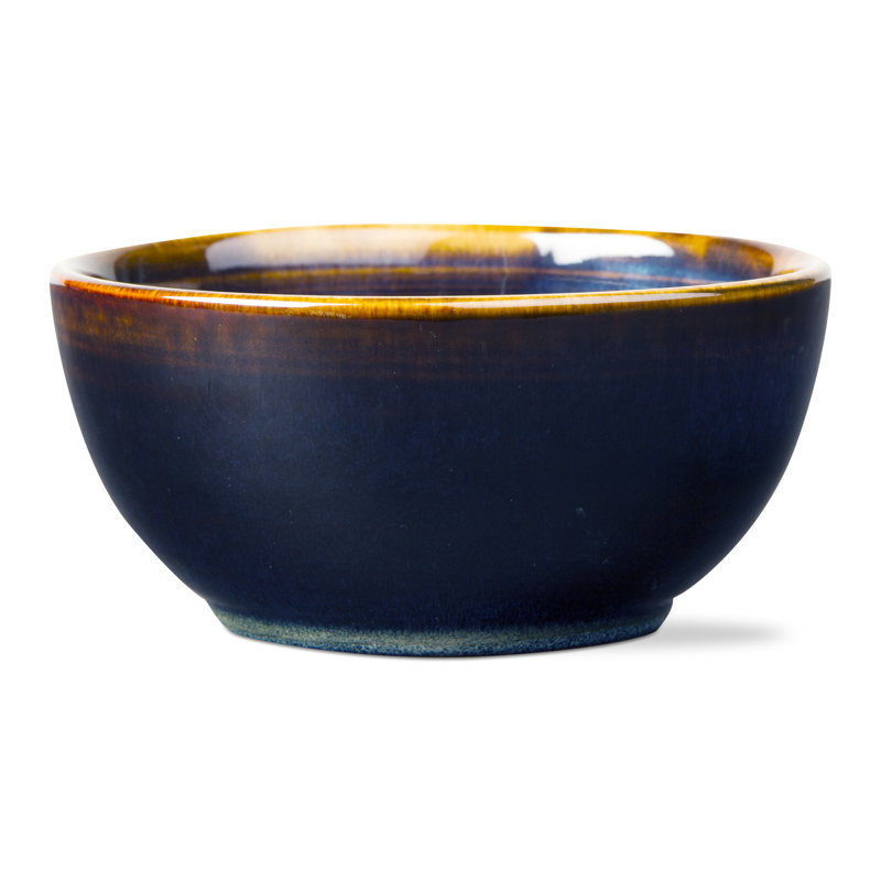 Loft Reactive Glaze Bowl Midnght Blue