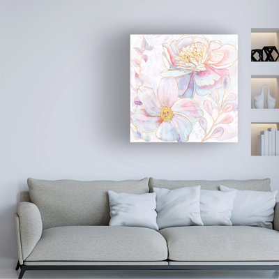 Tina Lavoie Maisie's Peonies II Canvas Art