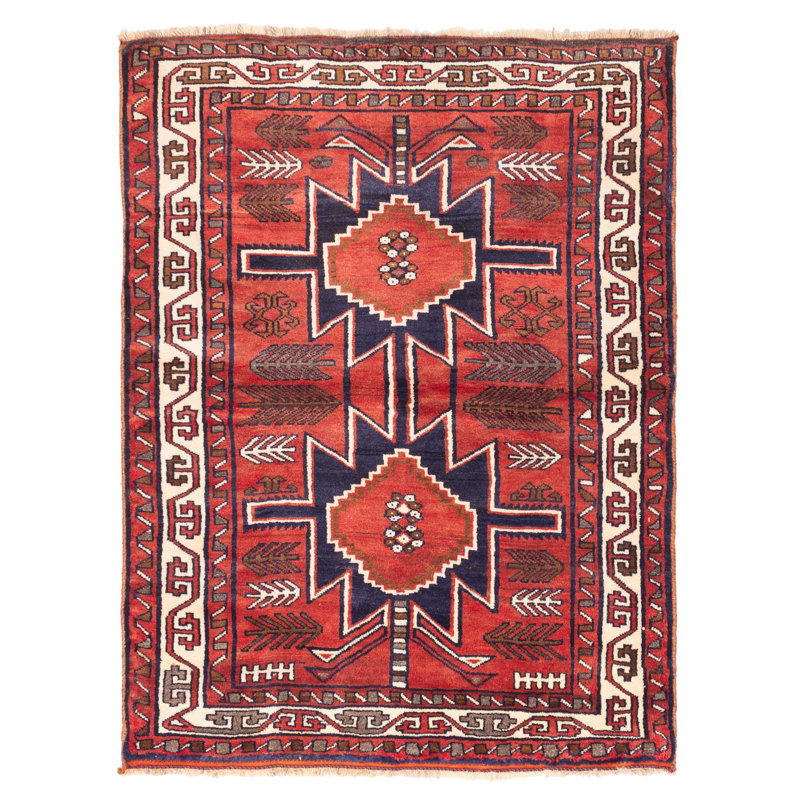 Melis  Copper Rug 5'0" x 6'5"