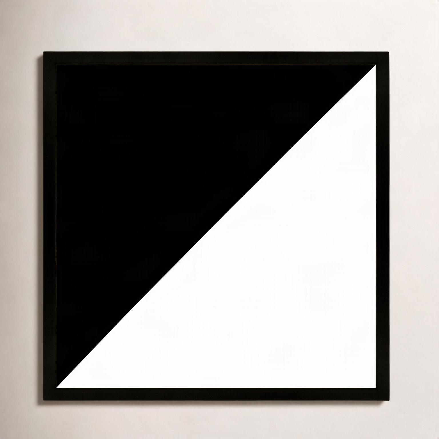 Half Framed Graphic Art Print, 20" H x 20" W, Black Framed