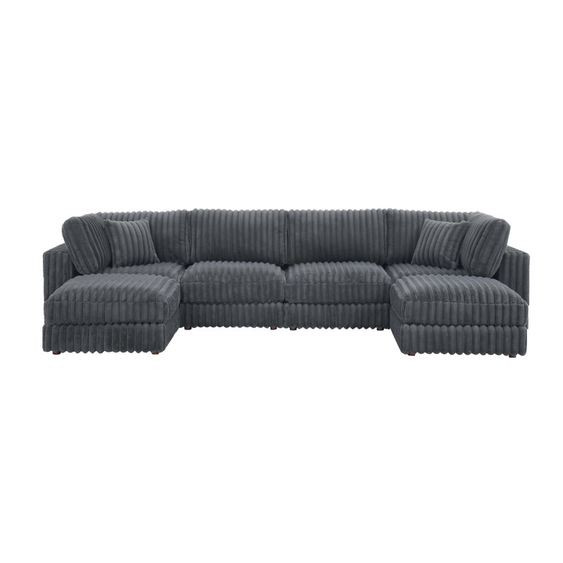 Wrought Studio Cloud Haven Modular Sectional - Wayfair Canada