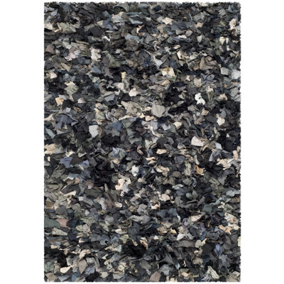 Godsey Shag Hand Woven Performance Rug
