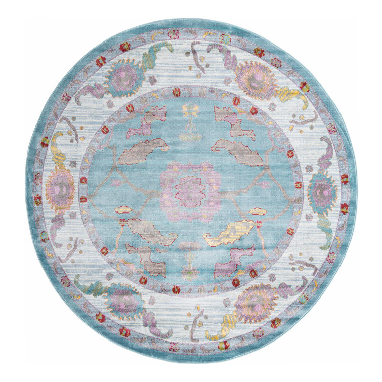 Tapis Paragon_Aqua et bleu