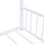 Lit double en métal avec pied de lit-959560326