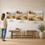 «The Long Way Home», art mural sur toile de paysage campagne américaine-129752713