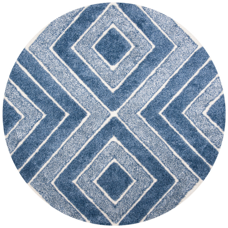 Wideman Shag Performance Rug, Round 6'7"