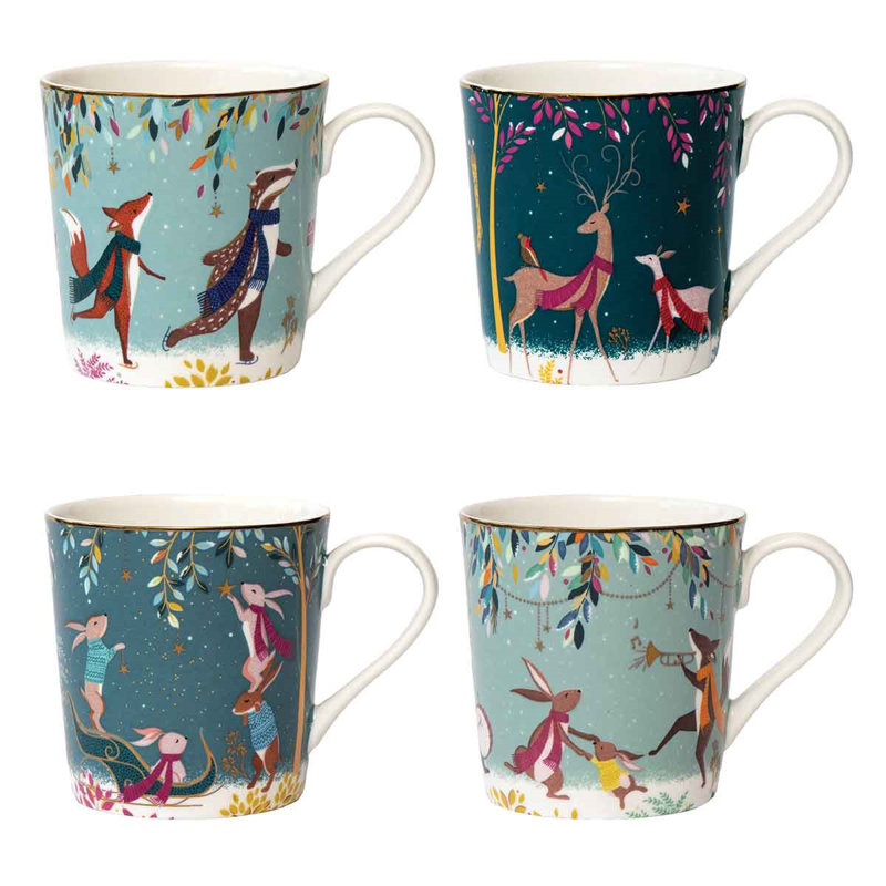 Sara Miller, Woodland Tales - Assorted Mugs