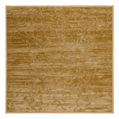 Machine Washable Abstract Brown Area Rug