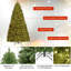 Arbre de Noël vert avec lumières-1575742210