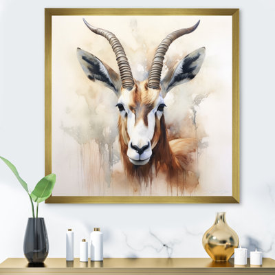 «Graceful Antelope VII» sur toile
